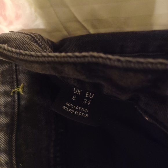 High waisted distressed denim jeans - Picture 5 of 7